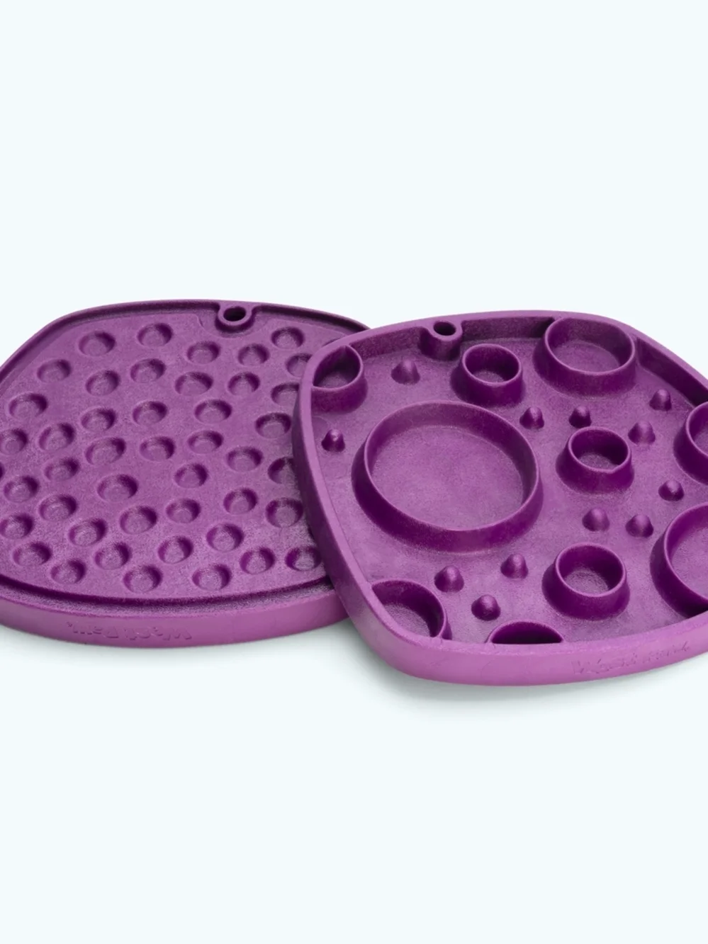 West Paw Feast Mat Slow Feeder Lick Mat - Purple